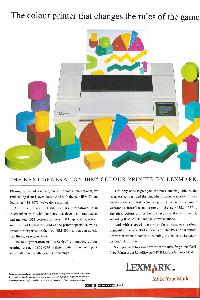 Lexmark - The colour printer that changes the rules of the game