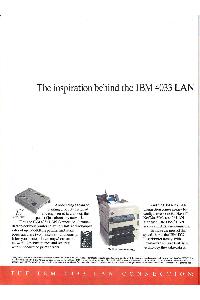 Lexmark - The inspiration behind the IBM 4033 LAN Connection