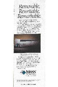 Mass Microsystems Inc. - Removable Rewritable Remarkable