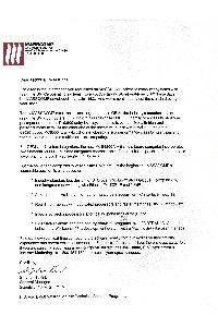 Masscomp - Letter