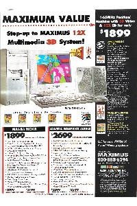 Maximus Computer Inc. - Step Up To Maximus 12x Multimedia 3d System