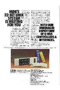 MDB SYSTEMS, INC. - MDB's 32-bit unix system is waiting for you
