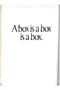 Memorex Corp. - A box is a box is a box