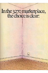 Memorex Corp. - In the 3270 marketplace, the choice is clear.