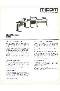 Micom - Micom 2002 Twin