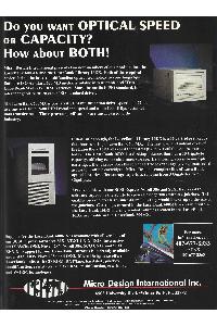 Micro Design International Inc. - Do you want optical speed or capacity? How about both!