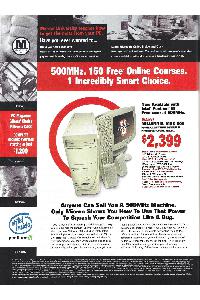 Micron Electronics Inc - Anyone Can Sell You A 500Mhz Machine.