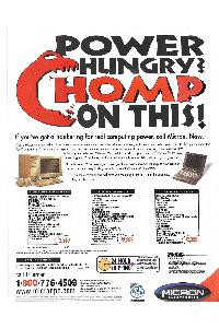 Micron Electronics Inc - Power Hungry Chomp On This