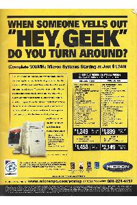 MCS Micronic  - When someone yells out 'Hey, geek' do you turn around?