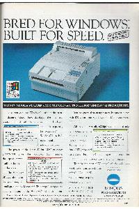 Minolta - Bred for Windows built for speed