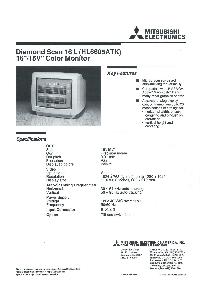 Mitsubishi - Diamond Scan 16 L (HL6605ATK) 16