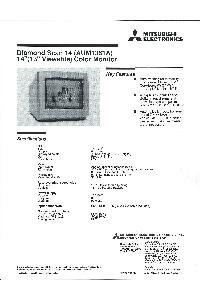 Mitsubishi - Diamond Scan 14 (AUM1381A)