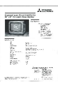 Mitsubishi - Diamond Scan 20 A (HA3905ADK)