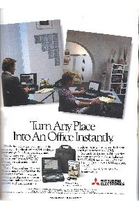 Mitsubishi - Turn Any Place Into An Office Instantly