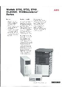 Modular Computer Systems (ModComp) - Models 9720, 9730, 9740