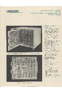 Modular Computer Systems (ModComp) - Universal communications-subsystem Models 1907-A/B