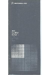 Motorola - 1986 First Quarter Report & Annual meeting