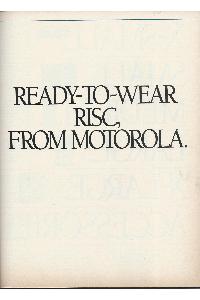 Motorola - Ready-to-wear RISC, from Motorola