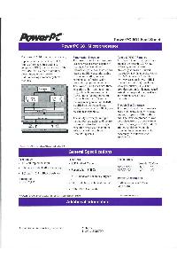 Motorola - PowerPC 601 Processor