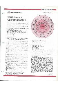 Motorola - VersaDOS 4.3 Operating System