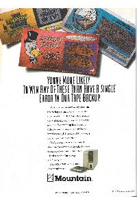 Mountain Gate - You're more likely to win any of these than have a single error in our tape.