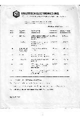 Multitech Electronics Inc. (Acer) - Special price list for Wescon show