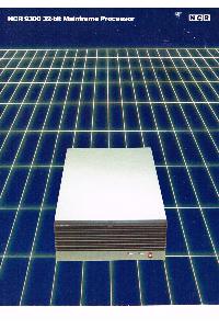 NCR (National Cash Register Co.) - NCR 9300 - 32bit Mainframe Processor