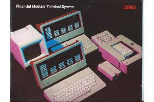 NCR (National Cash Register Co.) - Financial Modular Terminal System