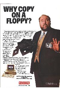 NCR (National Cash Register Co.) - Why copy ona floppy?