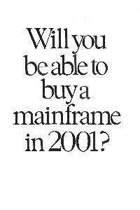 NCR (National Cash Register Co.) - Will you be able to buy a mainframe in 2001?