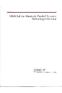 nCube Corp. - Oracle for massively parallel systems: technology overview