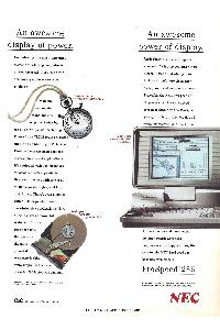 Nec - An awesome display of power. An awesome power of display.