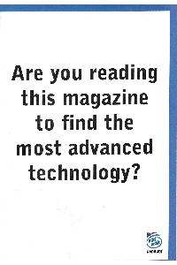Nec - Are you reading this magazine to find the most advanced technology?