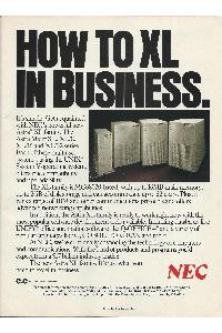 Nec - How to XL in business