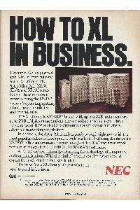 Nec - How to XL in business