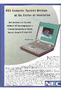 Nec - NEC Computer Systems Division at the Center Of Innovation