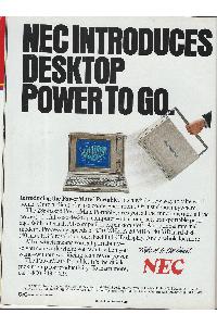 Nec - Nec introduces desktop power to go