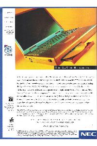 Nec - The SUV of notebooks.