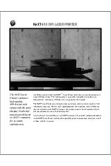 NeXT Inc. (Next Computer Inc.) (Next Software Inc.) - Next 400dpi laser printer