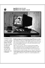 NeXT Inc. (Next Computer Inc.) (Next Software Inc.) - Next Station Color, Next Station Turbo Color