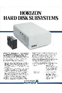 NorthStar Horizon Hard Disk Subsystems