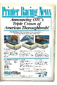 Output Technology Corporation (OTC) - Printer racing news