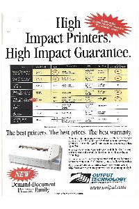 Output Technology Corporation (OTC) - High Impact Printers. High Impact Guarantee.
