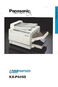 Panasonic Co. - Panasonic KX p4450 Laser Printer