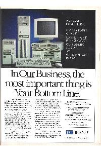 PC Brand - In our business, the most important thing is your bottom line.