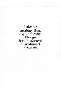 Plexus Computers, Inc. - A simple analogy that explains....