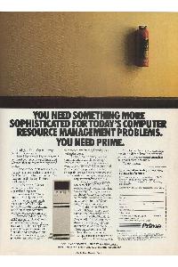 Prime Computer - You need something more sophisticated for today's computer