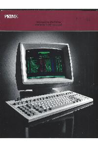 Prime Computer - Introducing the Prime Performer Terminal