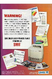 QMS Inc. - Color Laser Printer Family Starting At $999