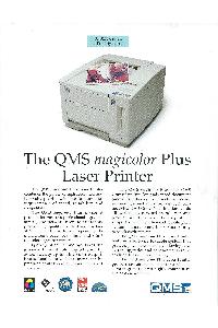 QMS Inc. - The QMS magicolor Plus Laser Printer